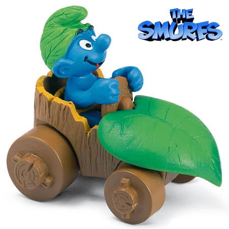 Schleich Štrumpfovi - Štrumpf u autu 40264