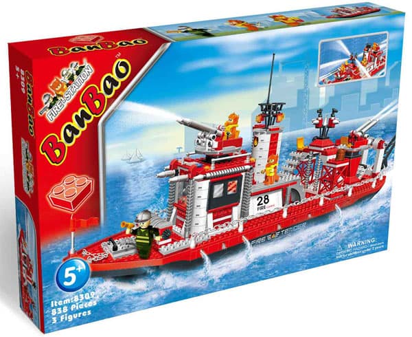 BanBao Vatrogasni brod 8309