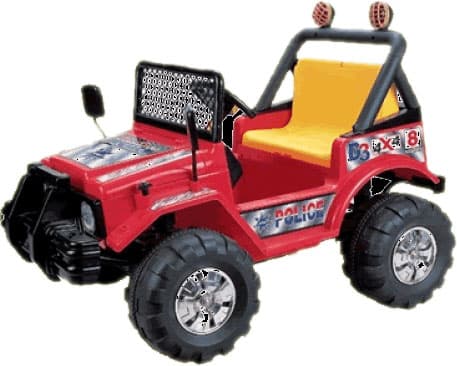 Džip na akumulator - 301 crveni