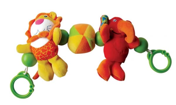 Baby Mix Igračka Lav i Slon 6340027