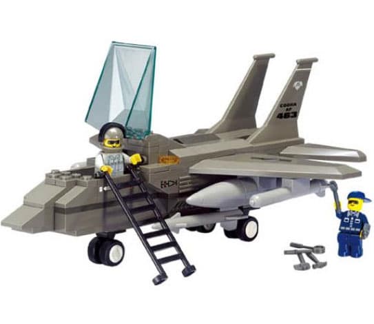 Sluban Kocke Borbeni Avion 142 kom 6270318