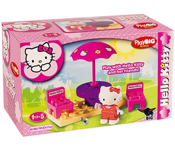 PlayBIG Kocke Hello Kitty Mini Set Suncobran i Stočić 6030937