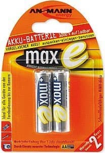 Ansmann MaxE Punjive Baterije 2AA HR6 2100mAh 5030992