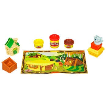 Hasbro Play-doh plastelin set Bajke - Tri praseta 24396