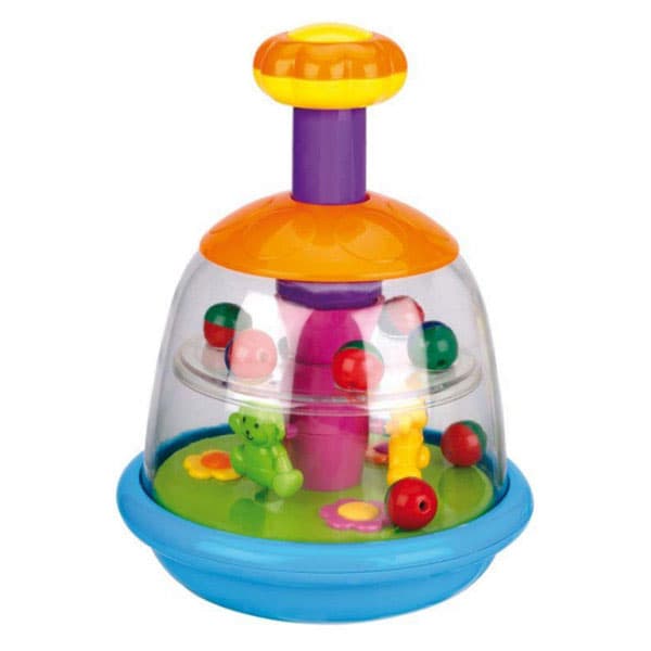 Baby Mix Igračka za bebe - vrteška boje duge 6260280