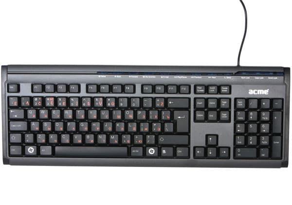 Acme Tastatura KM03 Grey SRB USB 03KAKM03