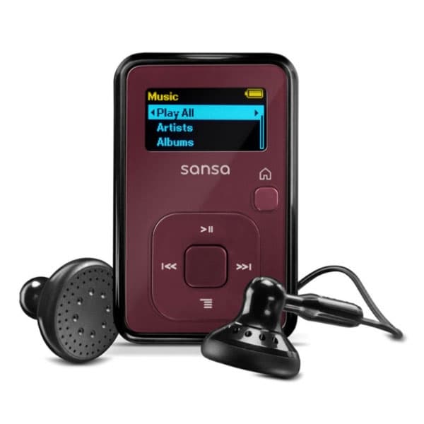 SanDisk MP3 Player Sansa Clip 4GB FM crveni  66417