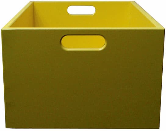 Kutija Od Medijapana Za Odlaganje Stvari Žuta