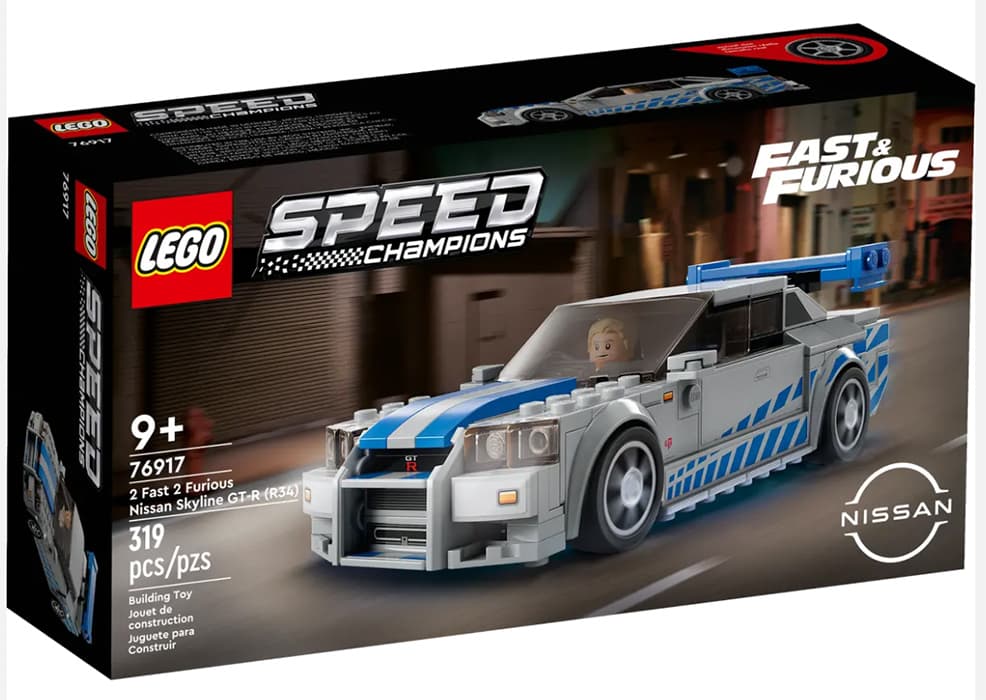 LEGO® Speed Champions Kocke Automobil 2 Fast 2 Furious Nissan Skyline GT-R (R34) 76917