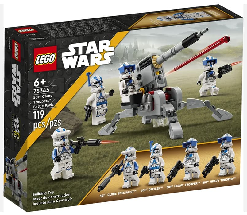 LEGO® Star Wars™ Kocke Klon truperi 501. legije 75345