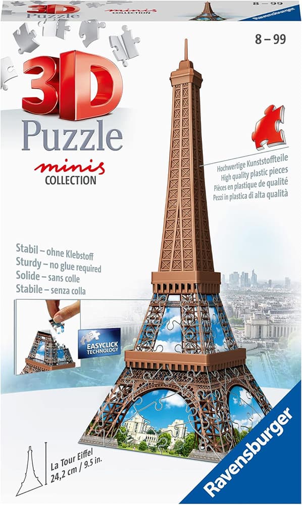 Ravensburger 3D Puzzle Ajfelova kula 54 dela 12536