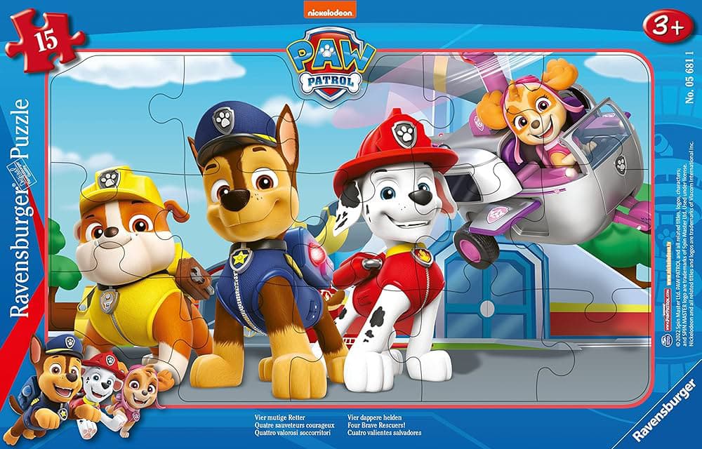 Ravensburger Puzzle slagalica za decu 15 delova Paw Patrol 05681