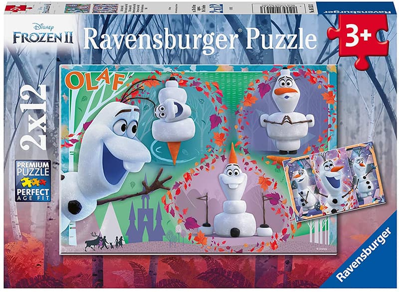 Ravensburger Puzzle slagalica 2x12 delova Disney Frozen - Svi vole Olafa 05153