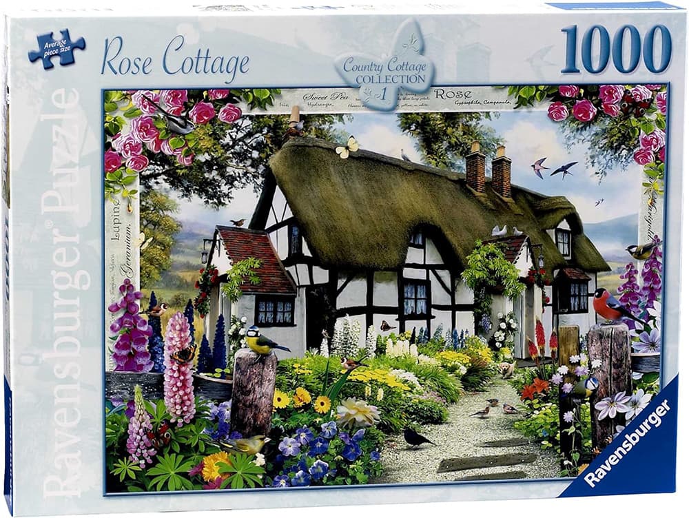Puzzle slagalica 1000 delova Ružina koliba Ravensburger 15585
