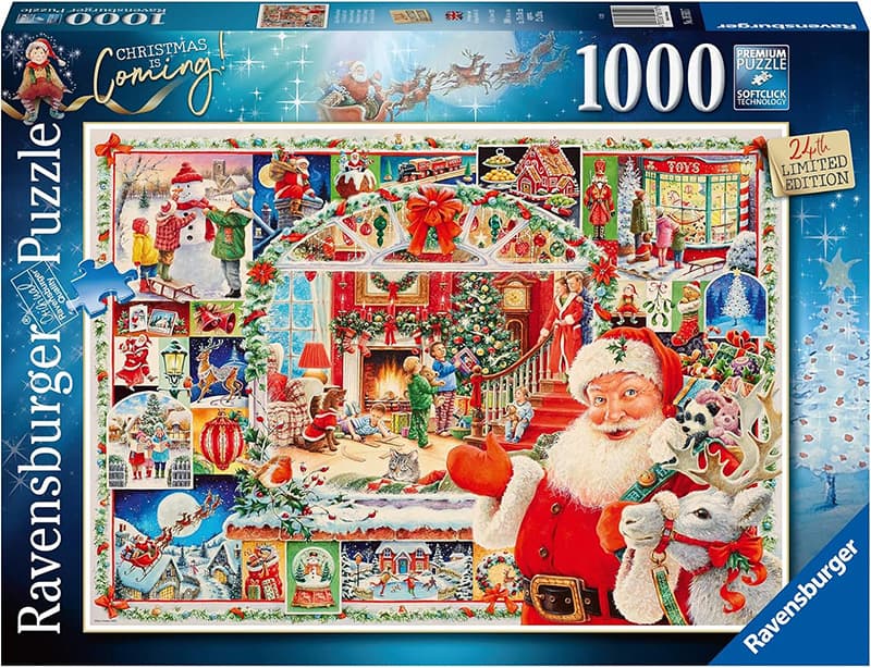 Puzzle slagalica 1000 komada Božić stiže! Ravensburger 16511