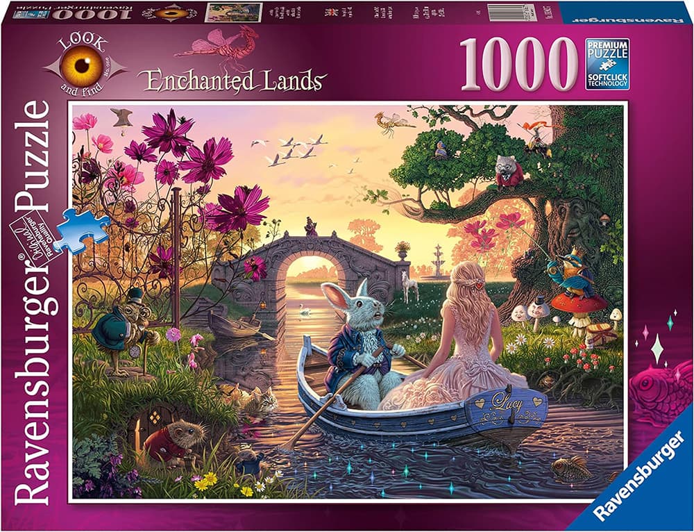 Ravensburger Puzzle slagalica Look and Find - Začarana zemlja 1000 komada