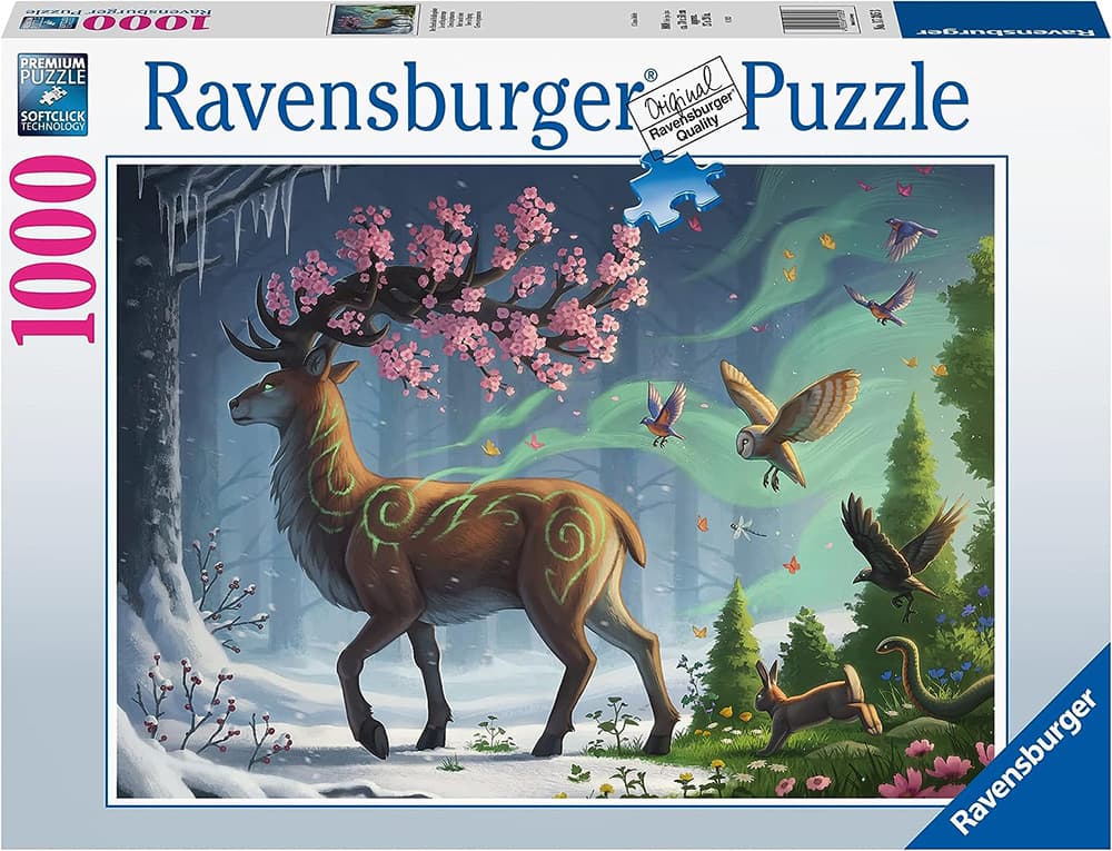 Puzzle slagalica 1000 delova Prolećni jelen Ravensburger 17385