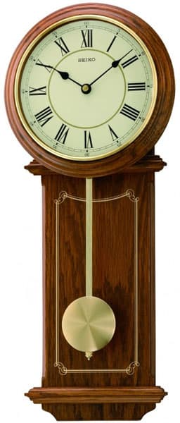 Seiko Zidni Sat u Drvenom Kućištu QXC213B