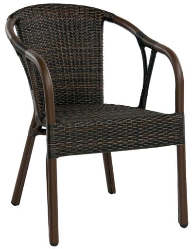 Fotelja od Bambusa i PP Ratana Royal 2 Antique Cooper