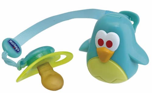 Chicco lančić za lažu sa kutijicom Pingvin 00000587000000