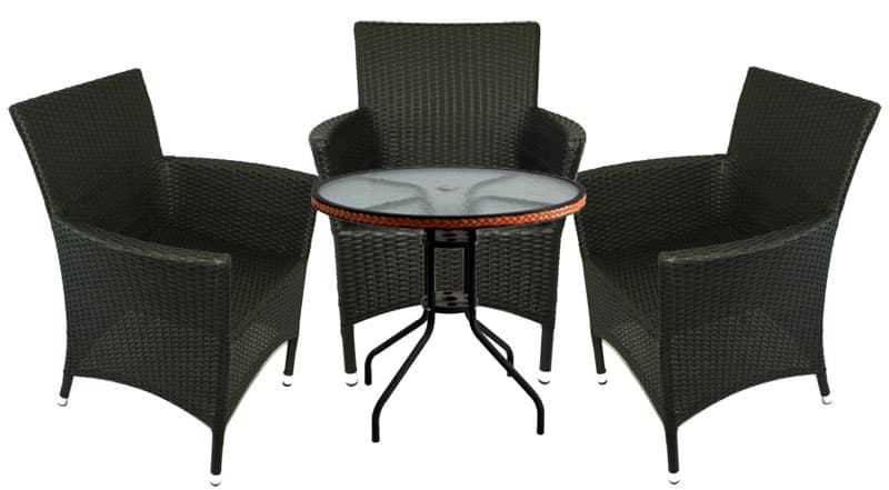 Garnitura Za Sedenje Etienne III - 3 Fotelje + Stočić