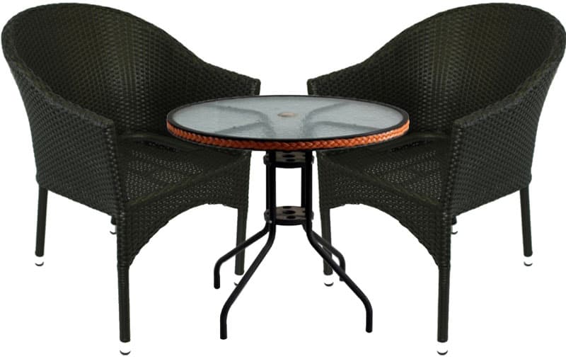 Garnitura Za Sedenje Lykke 2 - 2 Stolice + Stočić