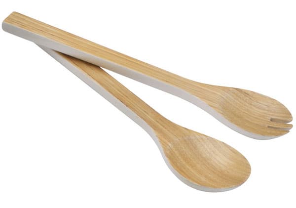 Pribor za salatu JEANIE 2kom/set bela