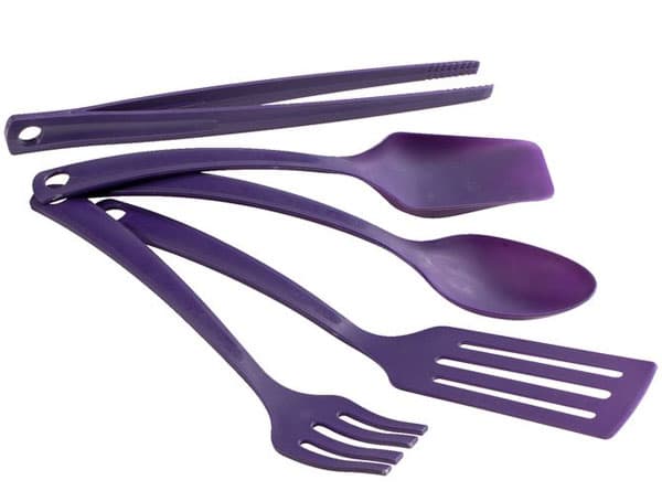 Kuhinjski set NAVA 30cm 5kom ljubičasta