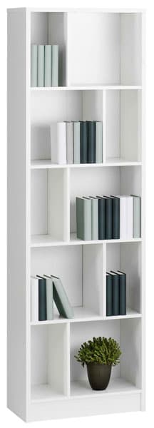 Polica Za Knjige Hive bela