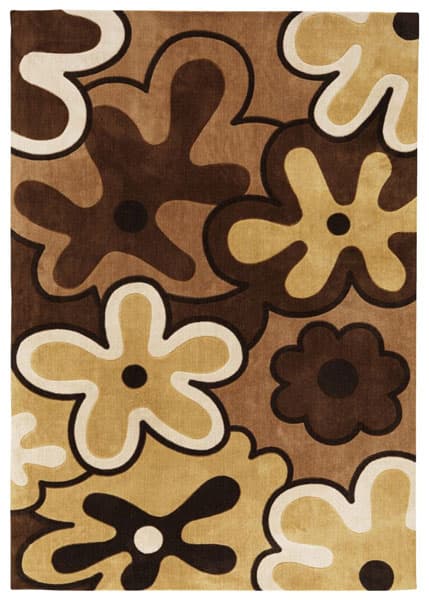 Tepih Virginia 140x200cm cveće braon