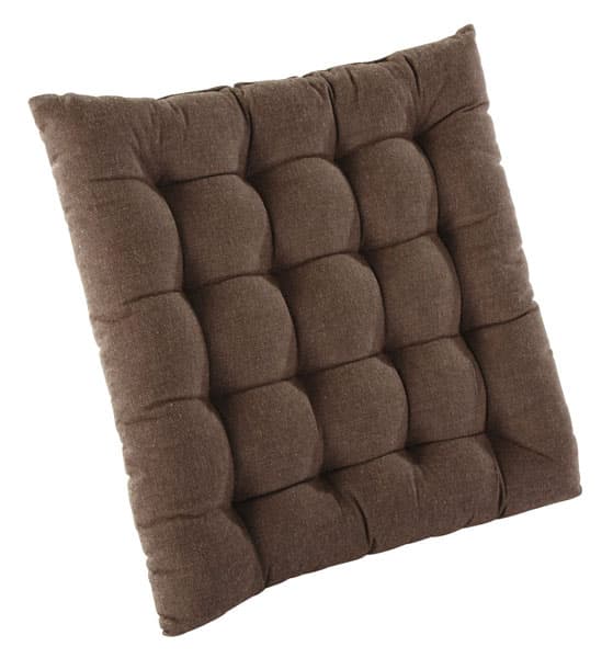 Jastuk za stolice RIA 38x38x5cm braon 2 komada