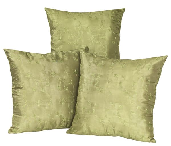 Ukrasna jastučnica 40x40 vez zelena 2 komada