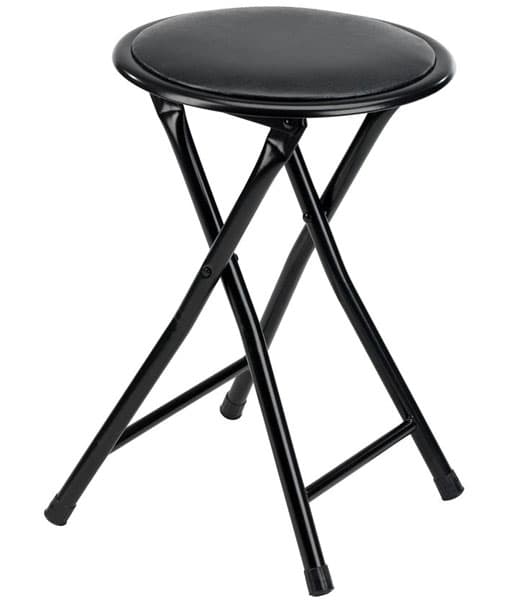 Sklopiva stolica 30x45 cm crna