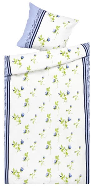 Posteljina Valencia 140x200 plava