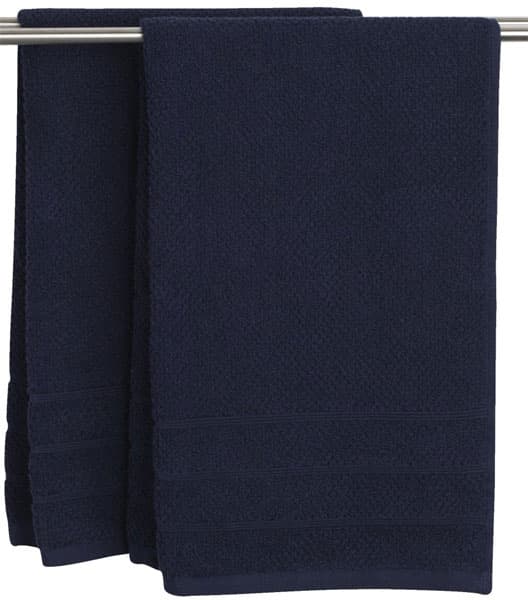 Kronborg peškir Jean 70x130 mornarsko plava