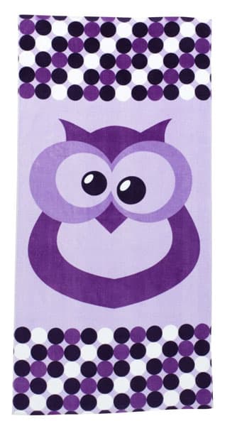 Peškir velur Sova 70x120