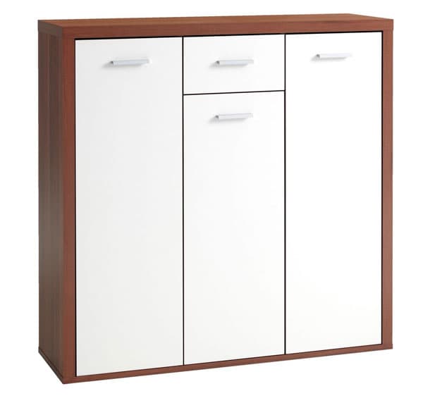 Komoda Porto 3 vrata orah / krem