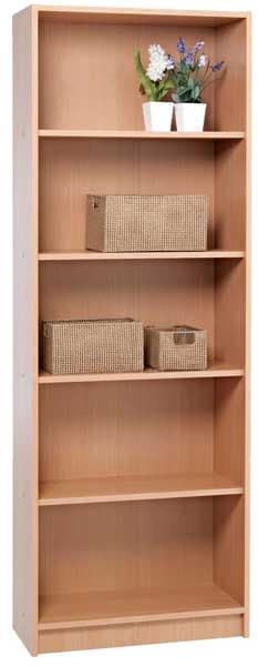 Polica za knjige Ireland 70x197x30 - bukva