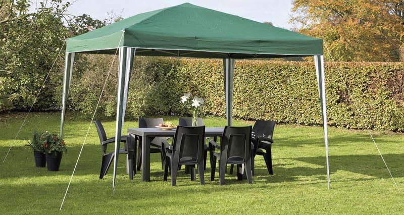 Paviljon Paros 3 x 3 m Green