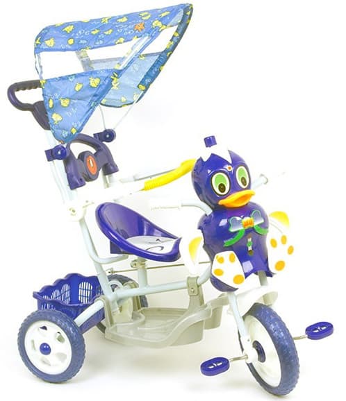 Tricikl Glory - Plavi sa tendom i guralicom TR4046A-B