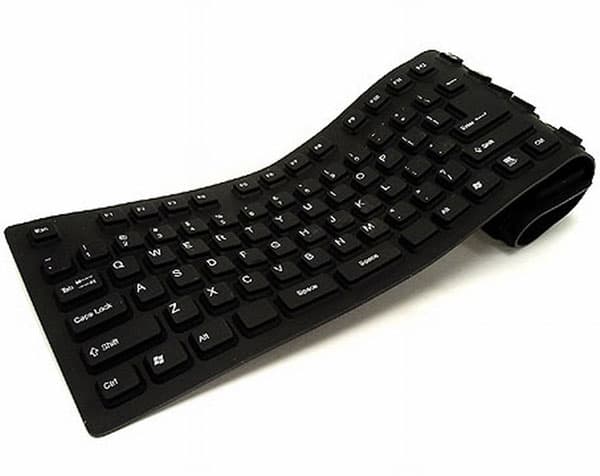 PcNet savitljiva tastatura FLEX crna PCN002