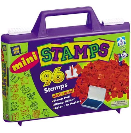 Dečiji set sa 96 mini pečata 0124133