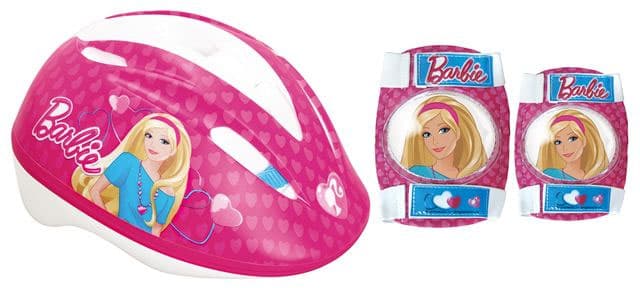 Stamp kaciga i štitnici za decu Barbie veličina S