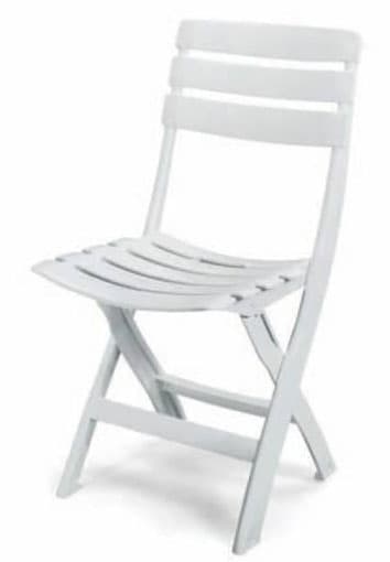 Scab Queen sklopiva bela stolica 275821