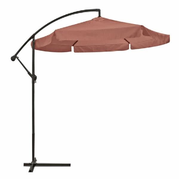 Viseći suncobran Tunis 300cm terracota MQ 1915071