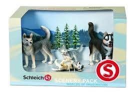 Schleich Domaće životinje - Haski -Set 41215