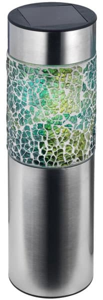 Solarna lampa Mozaik zelena