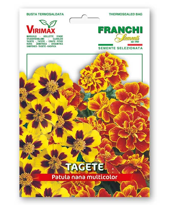 Seme za cveće Kadifa niska mix 5 kesica Franchi Sementi Virimax