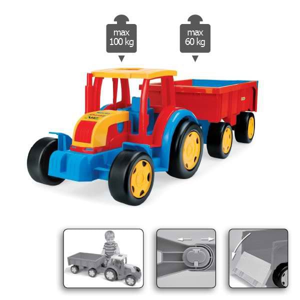 Wader traktor sa prikolicom 23206