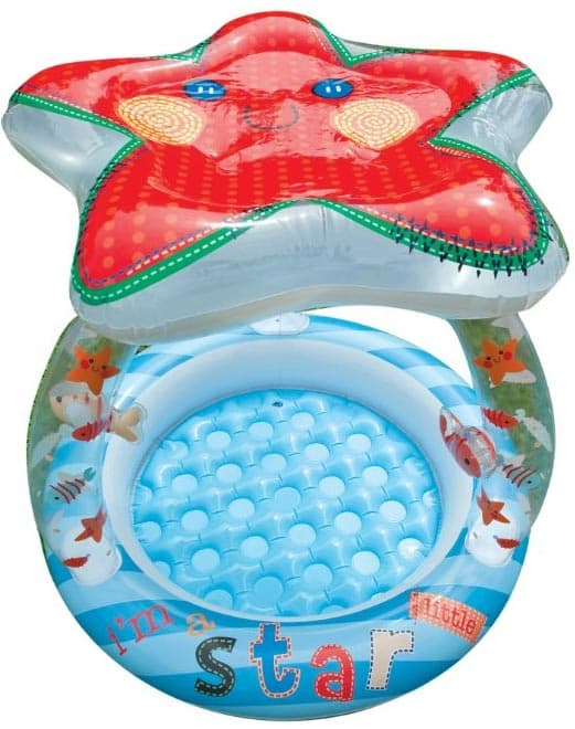 Bazen Za Bebe Sa Zaštitom Od Sunca u Obliku Morske Zvede Intex 57428